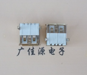 高埗镇usb AF90度插座14.0mm耐高温LCP半包胶芯