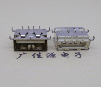高埗镇USB A母 反向90度 沉板1.1/1.9插板无卷边
