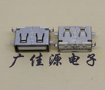 高埗镇USB母座 前贴后插 沉版1.1/1.9总长8.5mm大电流