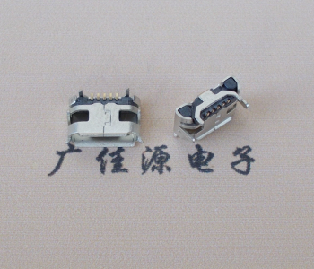高埗镇Micro USB接口 usb母座 定义牛角7.2x4.8mm规格尺寸