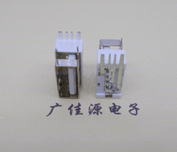 高埗镇USB侧立式短体10.0尺寸 侧插加宽脚5A大电流插座