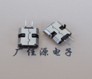 高埗镇micro usb接口 2p端子脚7.2间距 翻边