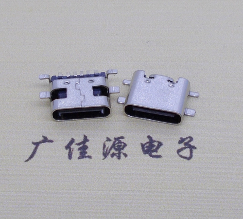 高埗镇卧式type c6p全贴母座连接器