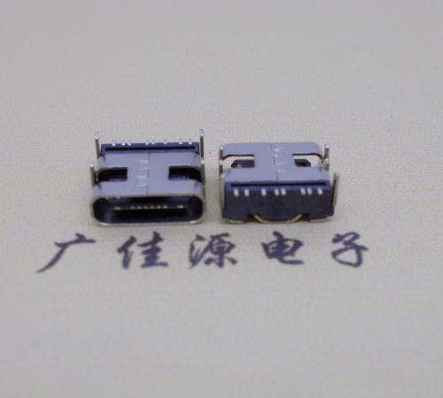 高埗镇Type-C8P母座卧式四脚插板连接器