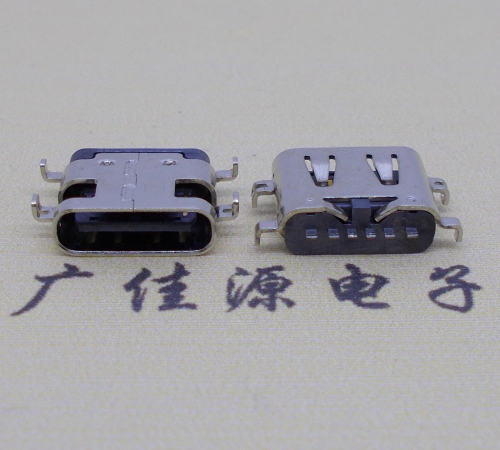 高埗镇USBType-C6P母座沉板1.6连接器