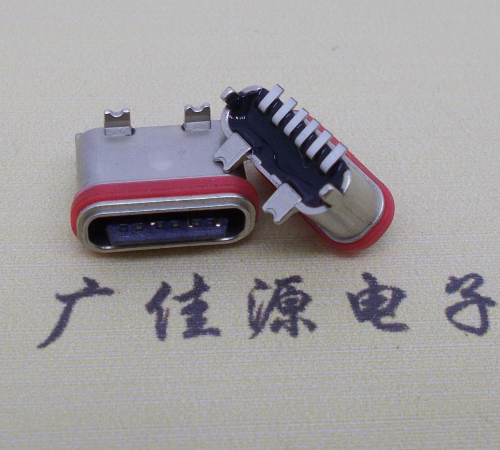 高埗镇立式贴片防水Type-C6P母座连接器