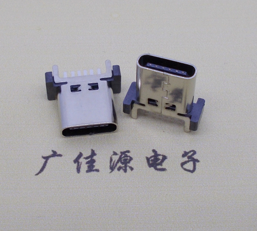 高埗镇立式插板type-c6p母座长H=8.8mm