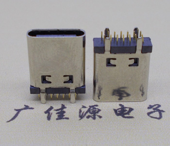 高埗镇立式直插usb type-c14p母座长L=10.0mm