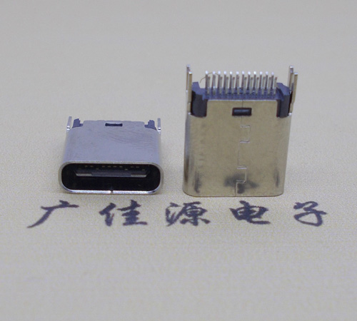 高埗镇type-c24p母座连接器夹板