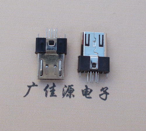 高埗镇MICRO USB2.0插头.带卡勾-无卡勾夹板公头