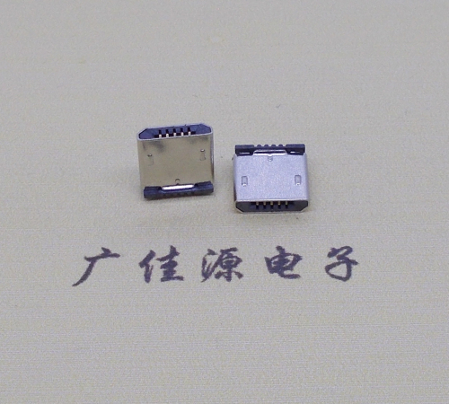 高埗镇micro usb 5p公头 短体插板H=5.9立插