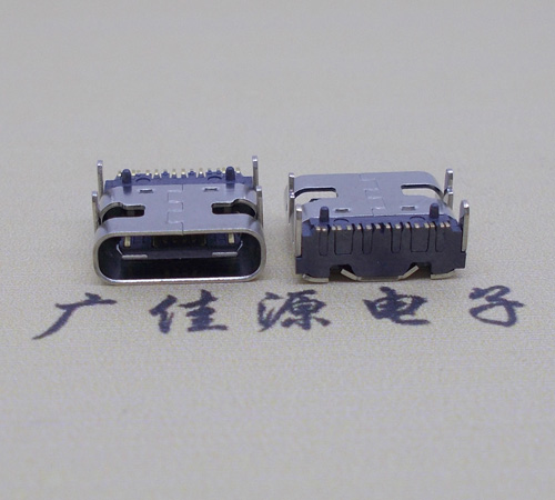 高埗镇板上型type-c16p母座连接器 卧式type-c16p母座接口