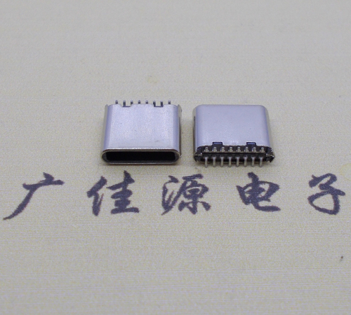 高埗镇侧边铆合立贴直边type-c16p公头长7.2mm
