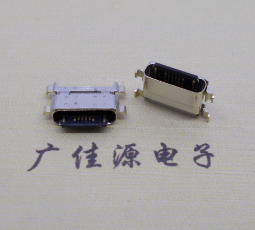 高埗镇 防水卧式type c16p母座沉板0.6mm