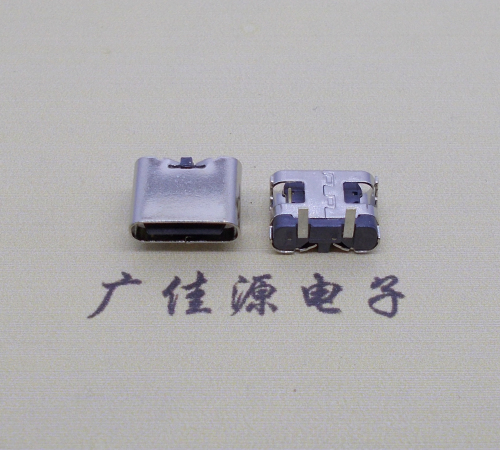 高埗镇 卧式type c2p母座无弹两脚插板