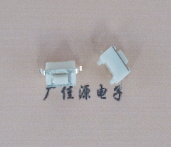 高埗镇轻触按键开关 3x6x5带0.7柱子 白色按钮行程开关